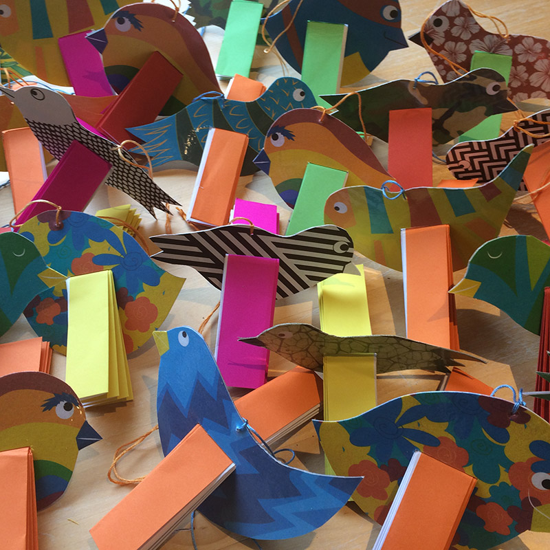 Peachick childrens writing party